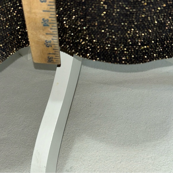 Chic Black Glitter Women's Top‎ and Jacket - Picture 7 of 11